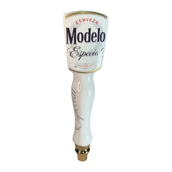 Modelo Especial Cerveza  Topper Logo Beer Tap Handle 10 3/4” Tall Plastic -A2 - Picture 1 of 7